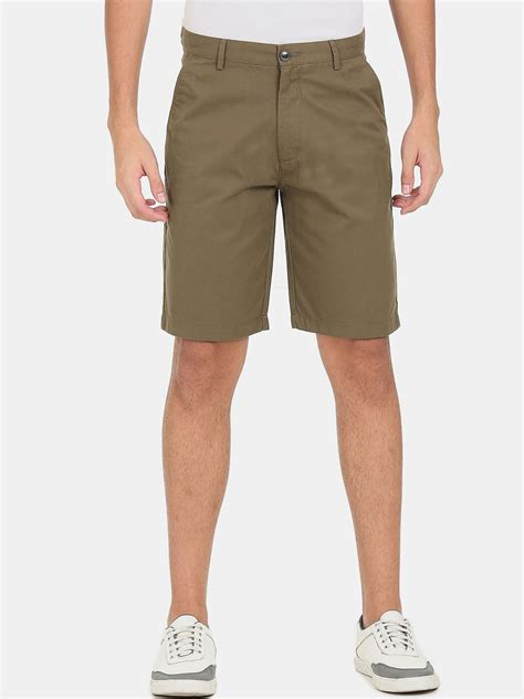 Buy Arrow Sport Men Green Shorts - Shorts for Men 17224606 | Myntra