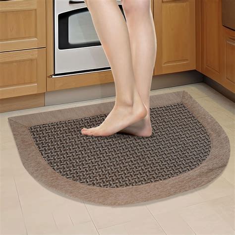 Amazon.com: WIKUVO Half Circle Doormats, 20"x32" Washable Non-Slip Half ...