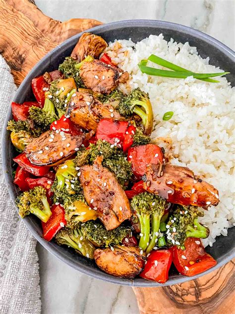 Japanese Teriyaki Chicken Stir Fry Recipe at Jennifer Lyman blog