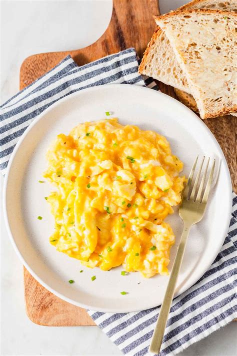 Air Fryer Scrambled Eggs