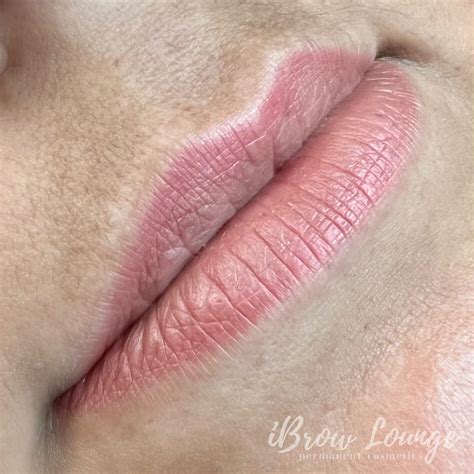 HEALED LIP BLUSH - One session 💋 Lip blushing is a cosmetic tattoo ...