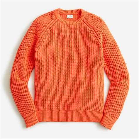 J.Crew: Heritage Cotton Shaker-stitch Crewneck Sweater For Men