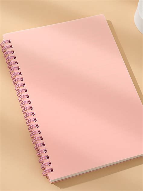 1pc Plain Spiral Notebook | Cute spiral notebooks, Spiral notebook ...