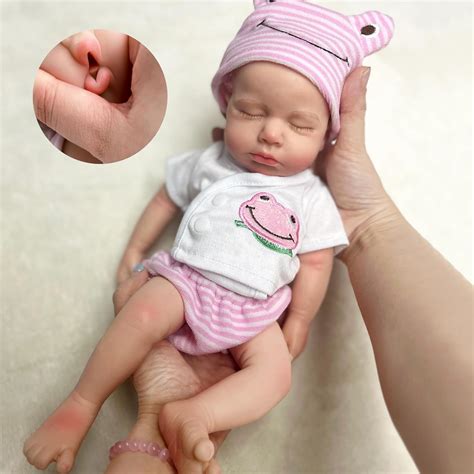 Amazon.com: OtardDolls 33cm Reborn Baby Dolls Silicone Full Body Girl ...