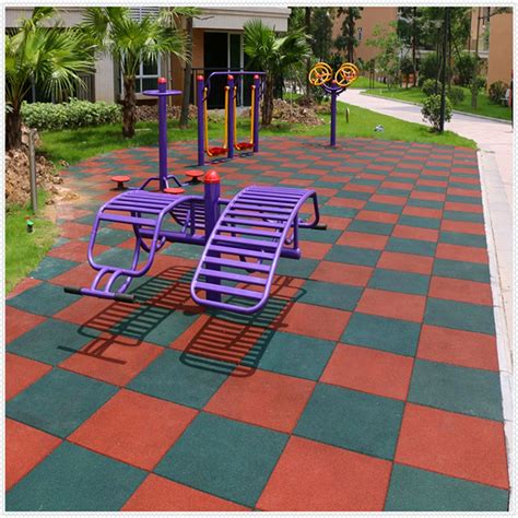 Outdoor Rubber Flooring