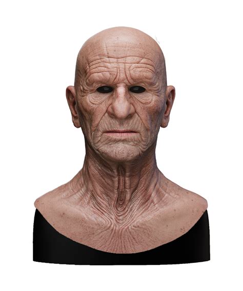Silicone Mask | Realistic Mask | Elder Disguise Mask | SPFX | Evolution Masks | eBay UK