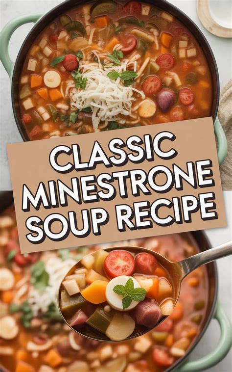 Classic Minestrone Soup Recipe - Prep My Career