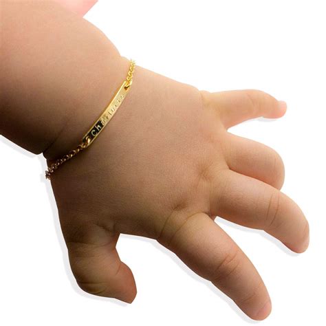 Gold Baby Bracelet With Black Fist at Zane Morrison blog
