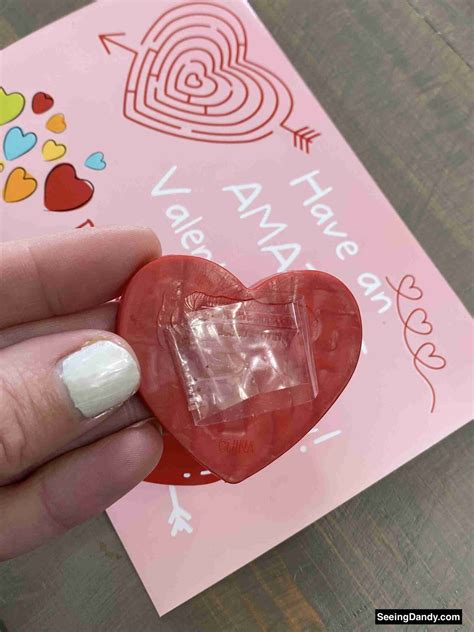 Free Printable Valentine Maze Valentine's Day Card - Seeing Dandy Blog