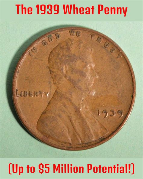 💰 The 1939 Wheat Penny – Could Yours Be Worth Up to $5 Million? – The ...