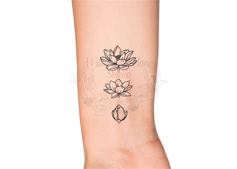 July Birth Flower Tattoo at Nelson Grant blog