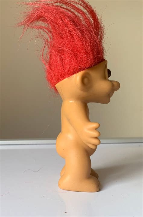 Vintage 1980s 1990s Russ Red Hair Troll Doll Figure | Etsy