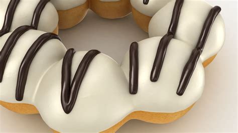 링 모양의 도넛 화이트 초콜릿 3D 모델 $19 - .max .fbx .c4d .ma .obj .3ds - Free3D