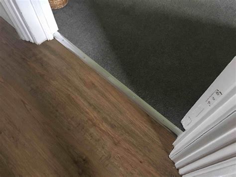 Carpet to LVT Threshold Transition
