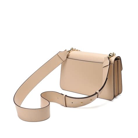 Tiffany & Fred Smooth Leather Foldover Shoulder Bag - Tiffany & Fred Paris