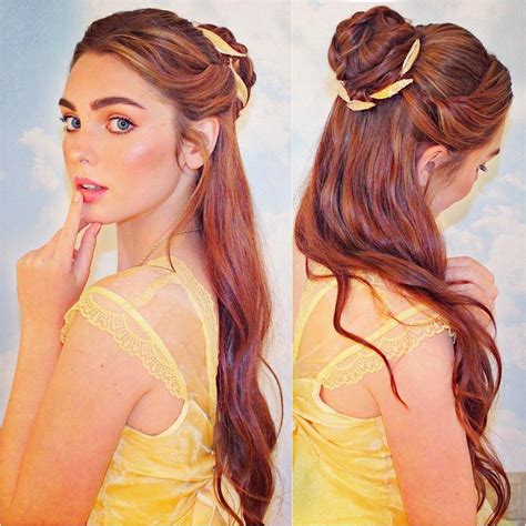 Princess Belle Hairstyle ~ Kids Light Up Disney Princess Belle ...