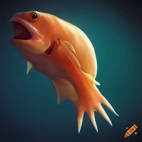 44 fish feet on Craiyon