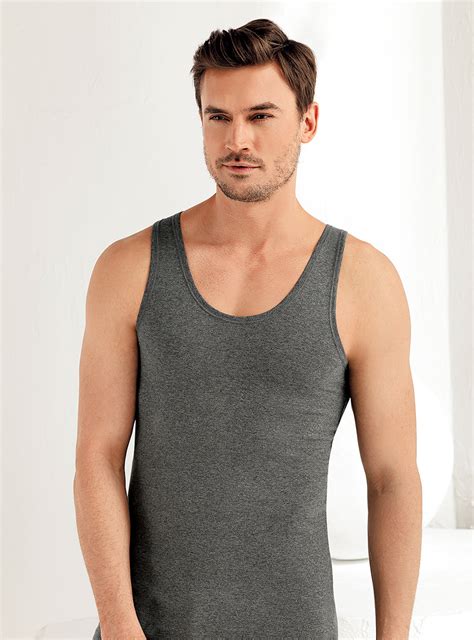 Mens Undershirt Grey at Eileen Marvin blog
