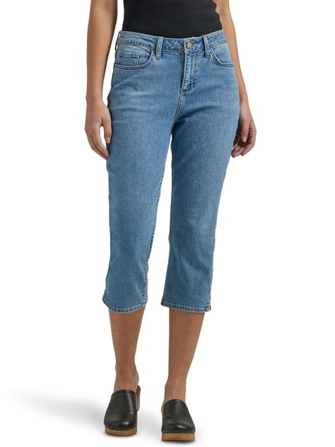 Free Shipping! Lee Women's Regular Fit Capri Jean, Recycled Cotton ...