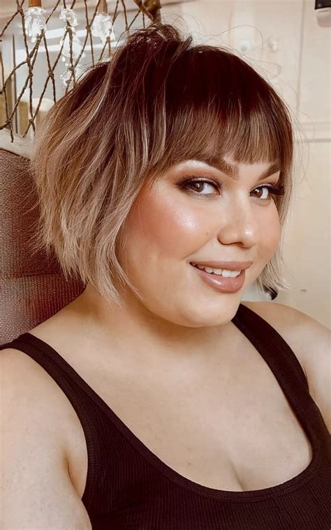 Bob Haircuts With Bangs For Round Faces French Bob With Round Face?