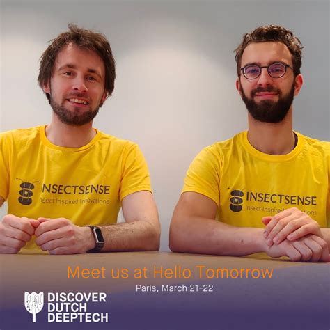 If you are going to Hello Tomorrow in two weeks, then let's meet up ...