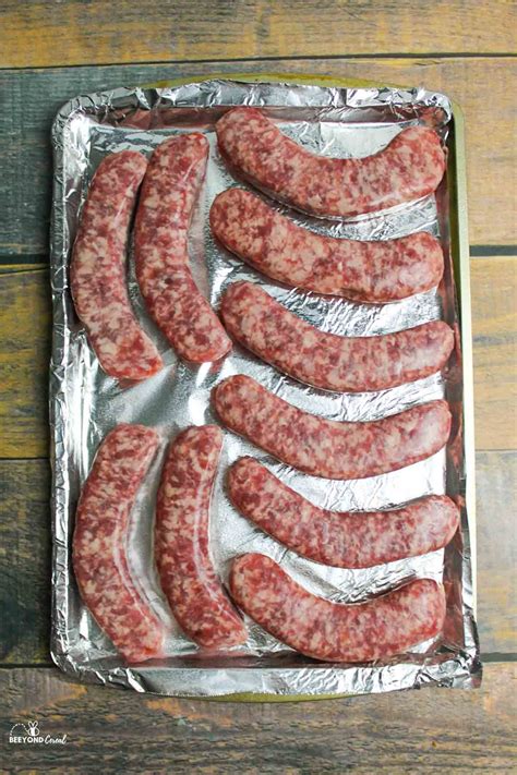 Oven baked brats – Artofit