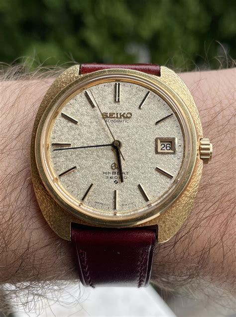 Seiko 18k Gold Watch