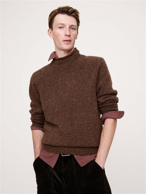 Donegal Roll-Neck Sweater | Banana Republic
