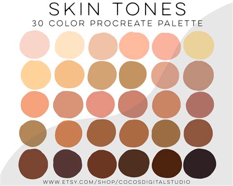Skin Color Chart Skin Tones | Dr.TWL Dermaceuticals Singapore