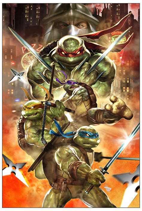 Powercon2013 TMNT | Teenage mutant ninja turtles artwork, Teenage ...