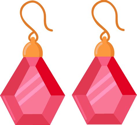 Jewelry Earrings Fashion Black And White Outline Coloring Page #3247741