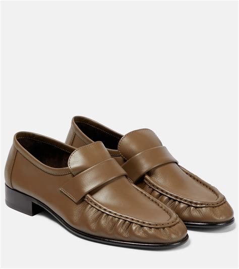 The Row - Soft leather loafers The Row