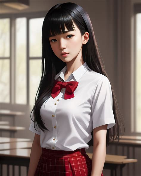 ArtStation - Schoolgirl