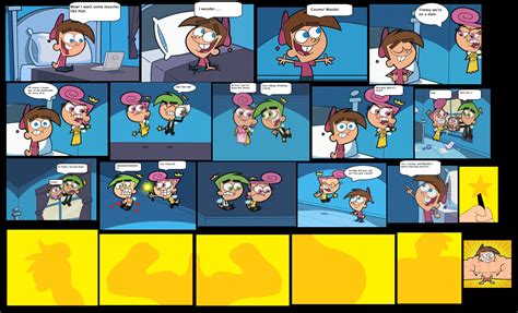 Timmy Turner's muscle growth wish 1 by Mojo1985 on DeviantArt
