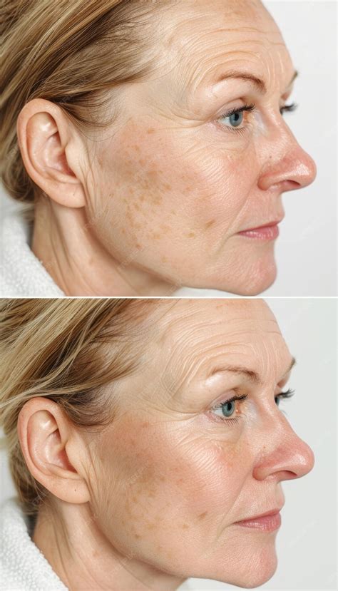 Premium Photo | Before and After Botox Treatment Highlighting Reduction in Crows Feet and ...