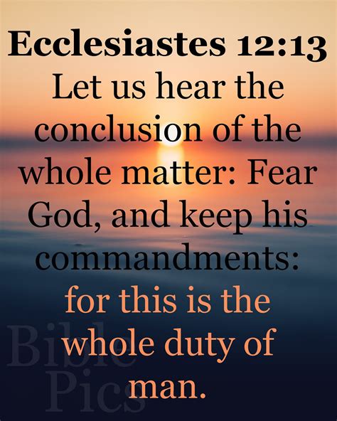 Bible Verse Printable, Ecclesiastes 12:13, Scripture Wall Art, Modern ...