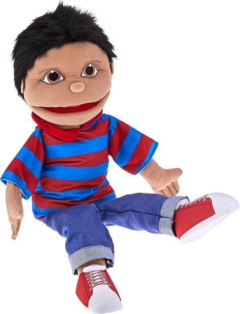 The Puppet Company PC002052 Puppet Buddies, Medium Boy Puppet, Olive ...