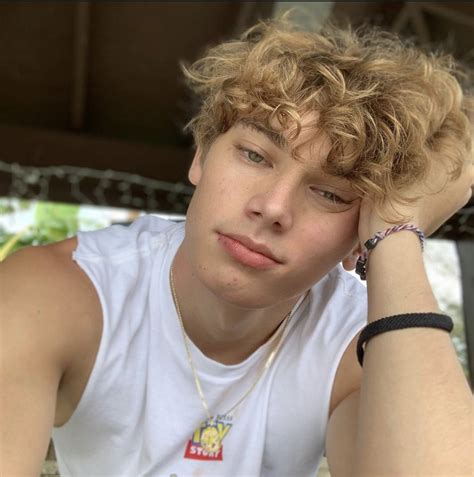 blonde wavy hair boy - Dignified Log-Book Portrait Gallery