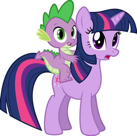 Spike and Twilight by Jeatz-Axl on DeviantArt