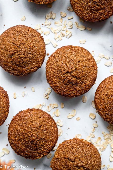 Healthy Oat Bran Muffins | Food Faith Fitness