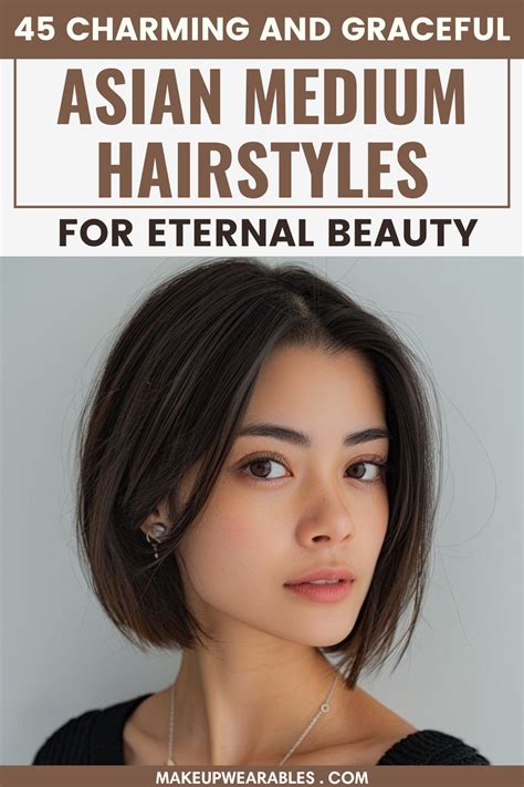 Simple Asian Medium Hairstyles That Are Easy To Maintain in 2024 ...