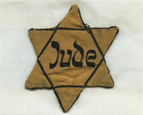 Suitcase; Star of David Badge - Literary Representations of the Holocaust
