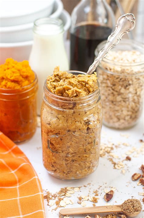 Pumpkin Pie Overnight Oats * Zesty Olive - Simple, Tasty, and Healthy ...