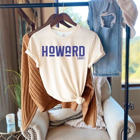 Howard 1867 Shirt, Howard University Apparel, Howard Bison T-shirt ...
