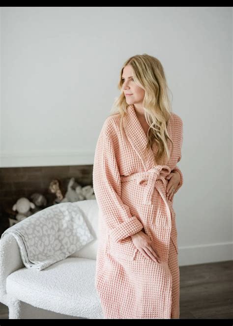 One Wednesday - Waffle Knit Robe - MonAmie Boutique