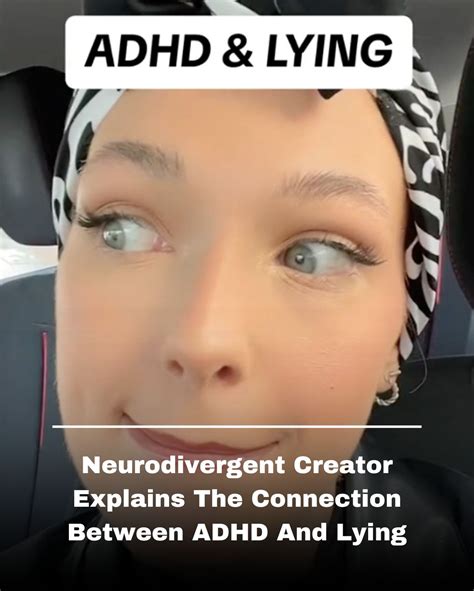 Neurodivergent Creator Explains The Connection Between ADHD And Lying 😓 ...