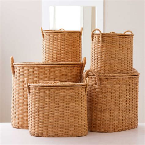 Round Wicker Baskets