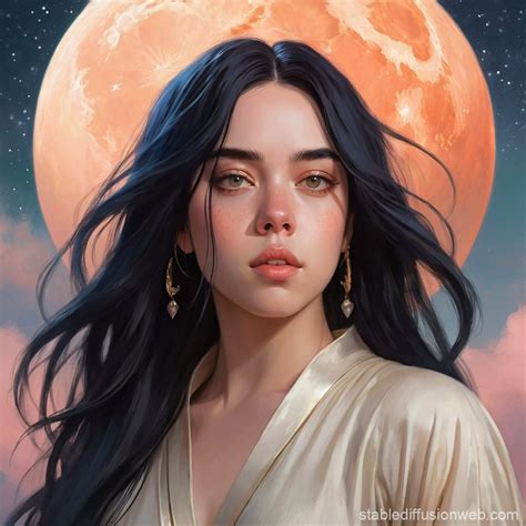 Gothic Asian American Woman | Stable Diffusion Online