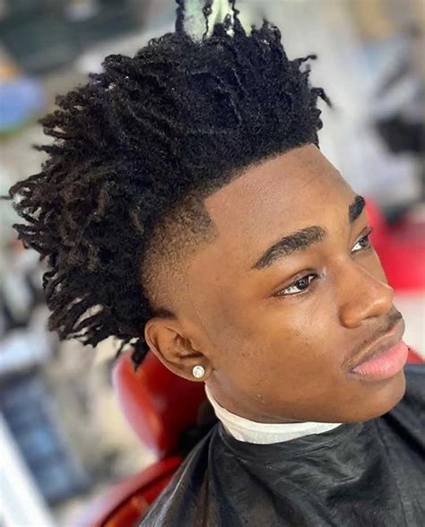 Black Mens Blowout Hairstyle