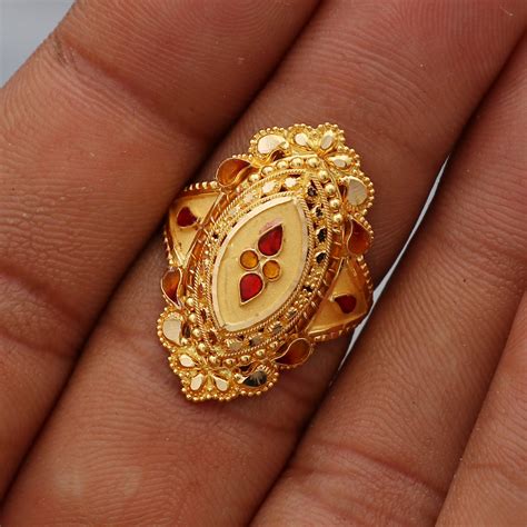 Gold Ladies Rings Indian at Richard Groves blog
